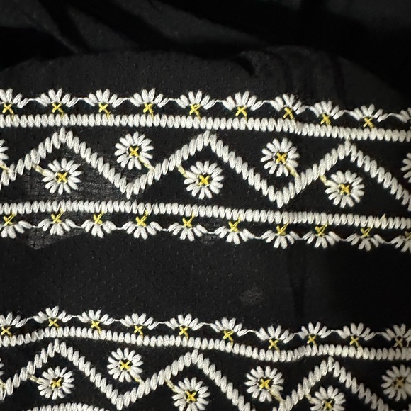 Max Studio Daisy Pattern Sleeveless Tiered Summer Dress - Picture 12 of 14